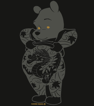 TATPOOH BLACK Zip Up Hoodie