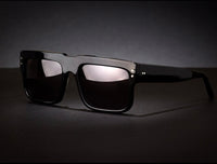 WILDE 168 BLACK CLASSIC POLISHED SUNGLASSES