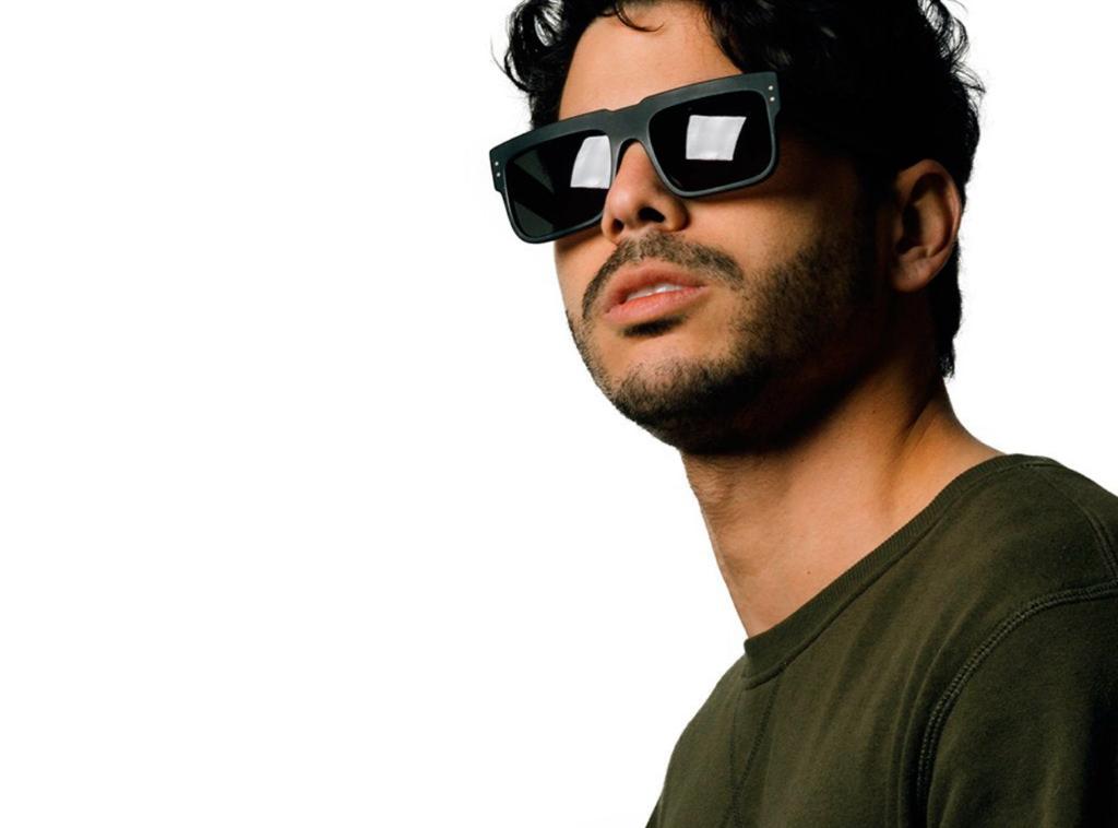 WILDE 168 BLACK CLASSIC POLISHED SUNGLASSES