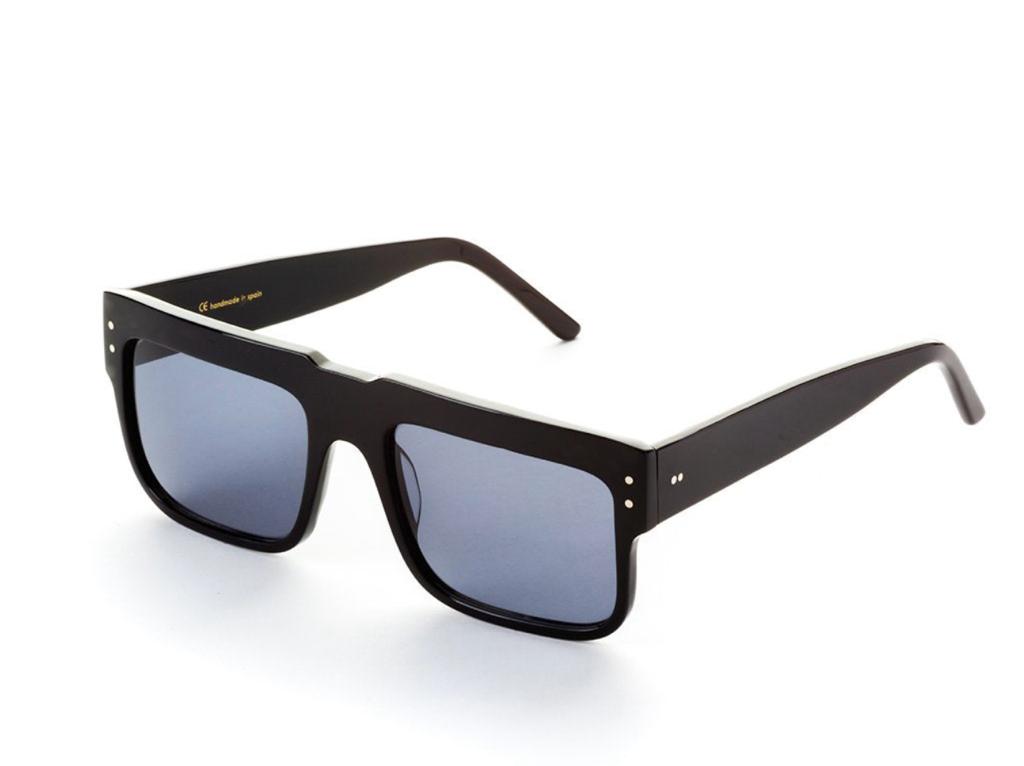 WILDE 168 BLACK CLASSIC POLISHED SUNGLASSES