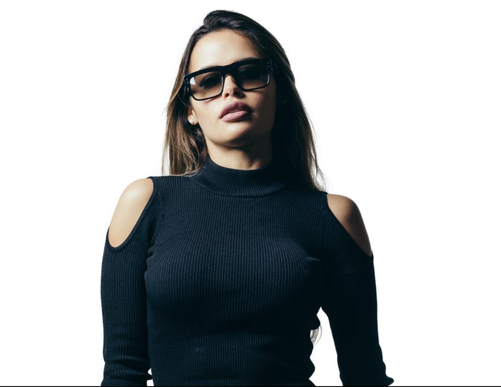 WILDE 168 BLACK CLASSIC POLISHED SUNGLASSES
