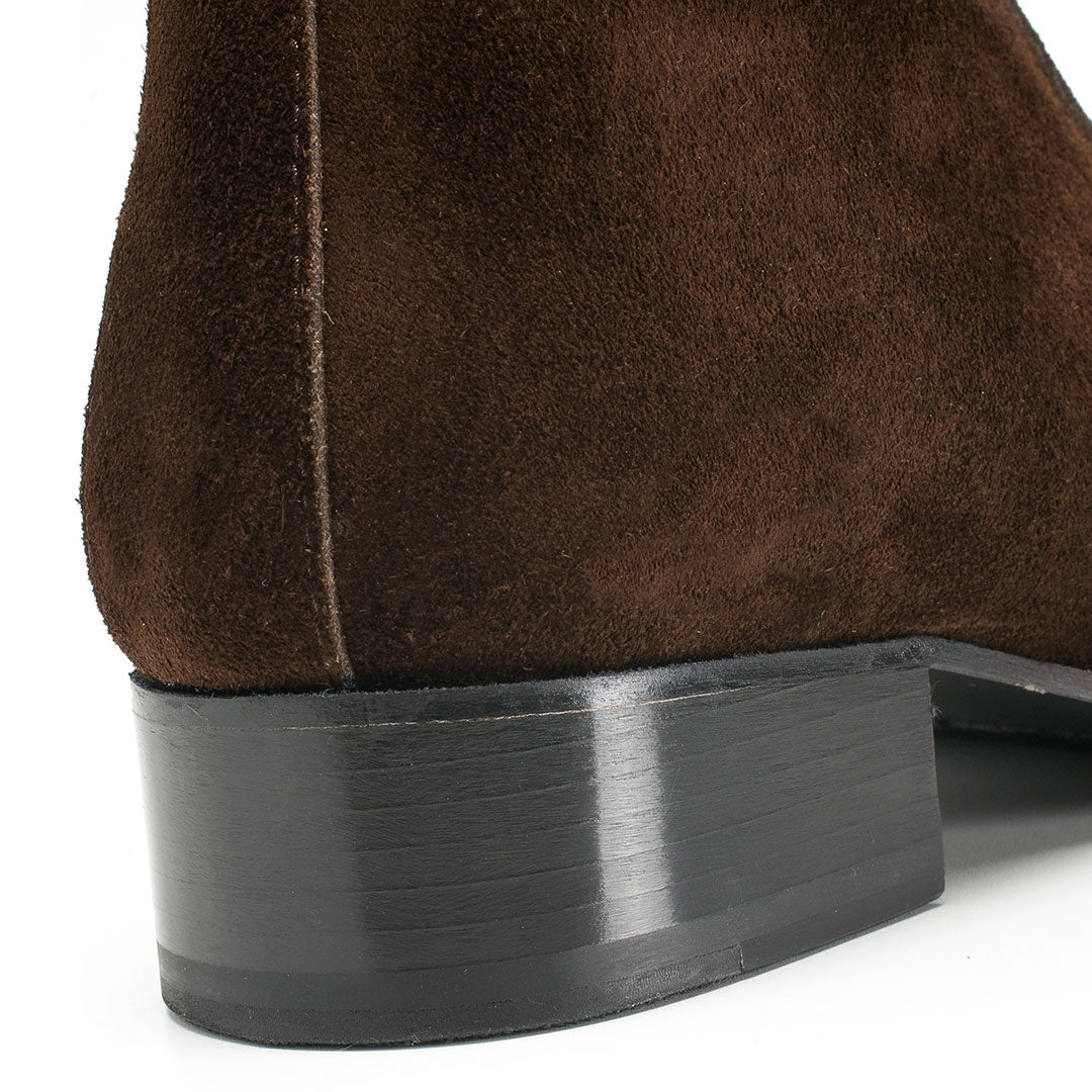 The Morrison Boot, Handmade boots, NY Boots, NYC Boots for men, Rock and Roll Boots for men, leather boots for men, Suede Boots for men, fashion boots for men, handmade boots for men