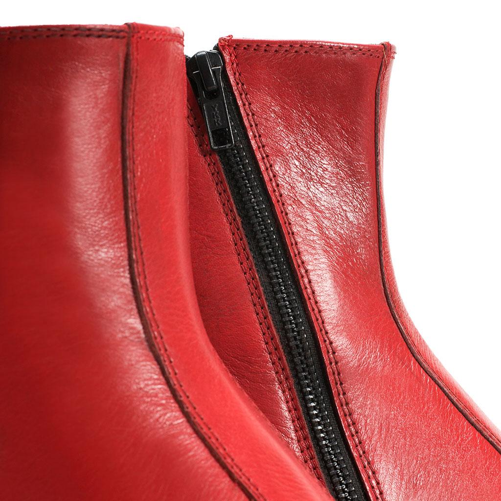 THE MORRISON BOOT RED LEATHER