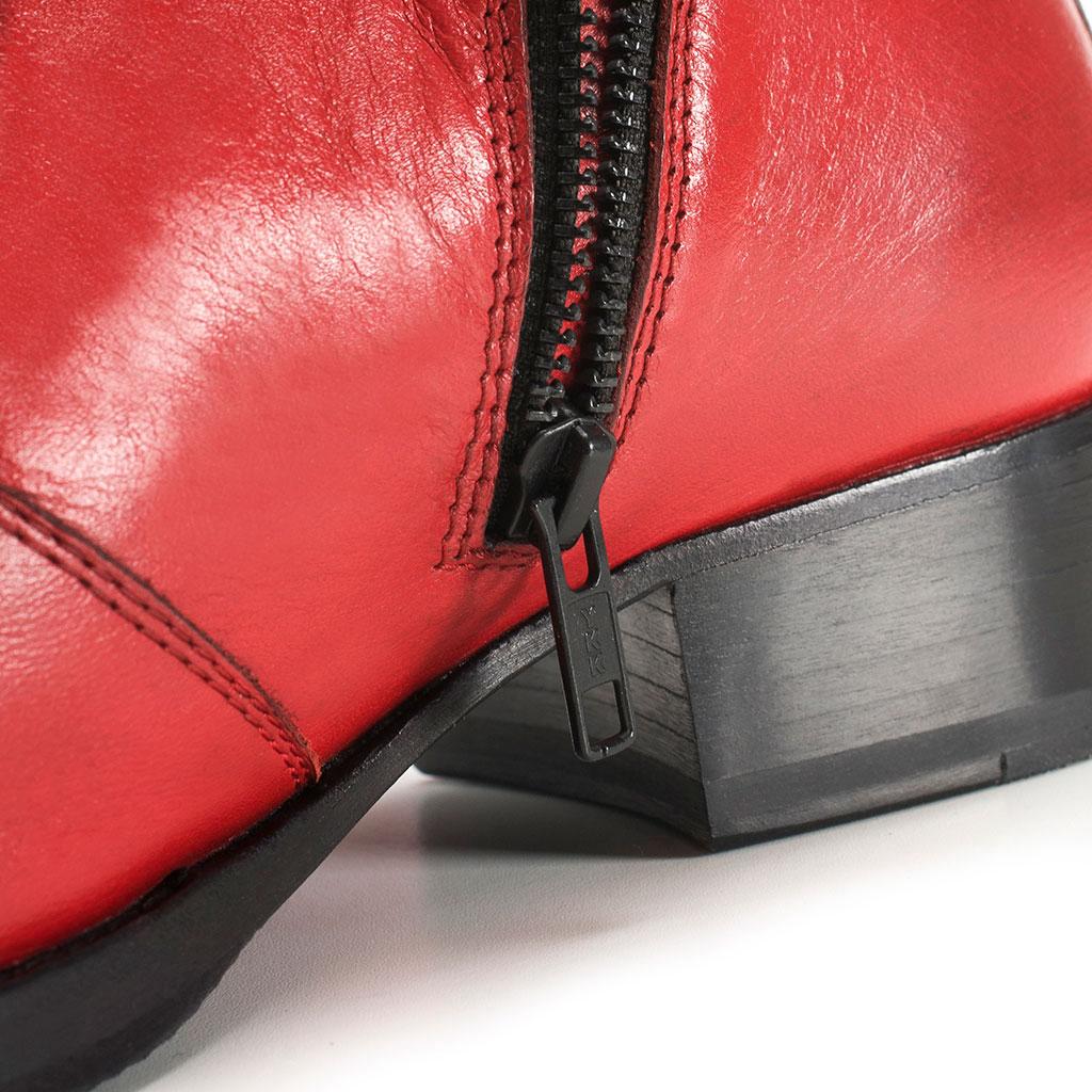 THE MORRISON BOOT RED LEATHER