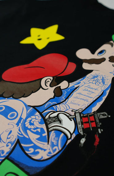 Super Tattoo Oversize T-Shirt