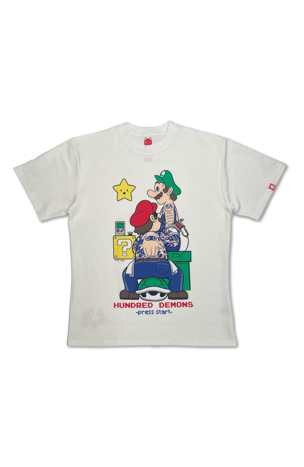 Super Tattoo Oversize T-Shirt White