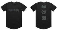 LAB309 Tee,  NYC, NY, Immortality, 3 icons, T-Shirt