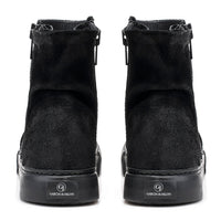 LAB309 Boots, Zorra Stereo, Double side Zip boot, Leather, Suede