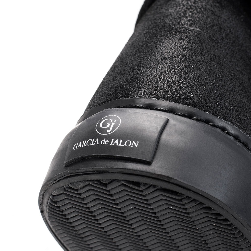 LAB309 Boots, Zorra Stereo, Double side Zip boot, Leather, Suede