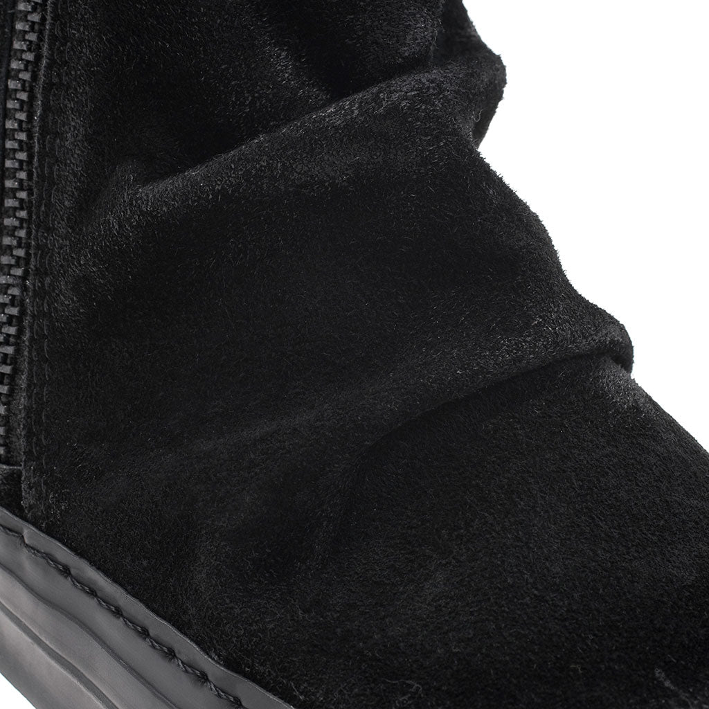 LAB309 Boots, Zorra Stereo, Double side Zip boot, Leather, Suede