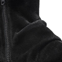 LAB309 Boots, Zorra Stereo, Double side Zip boot, Leather, Suede