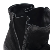LAB309 Boots, Zorra Stereo, Double side Zip boot, Leather, Suede