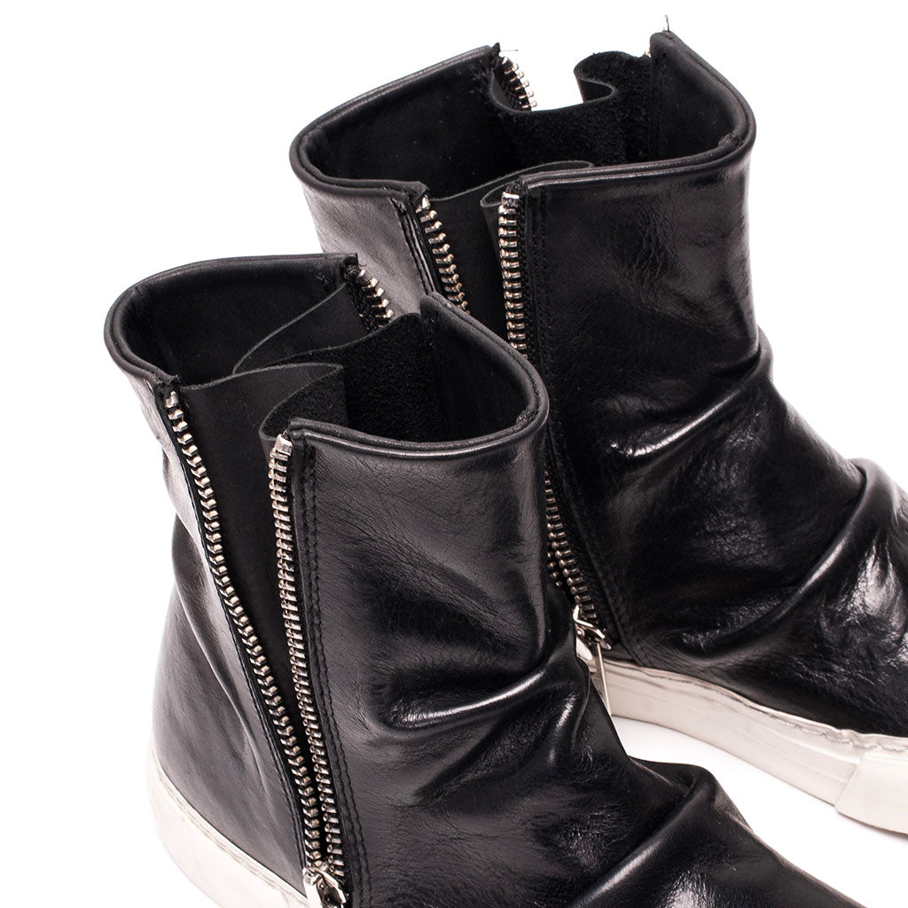 LAB309 Boots, Ciro Boot, Double side Zip boot, Leather, Suede
