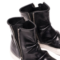 LAB309 Boots, Ciro Boot, Double side Zip boot, Leather, Suede