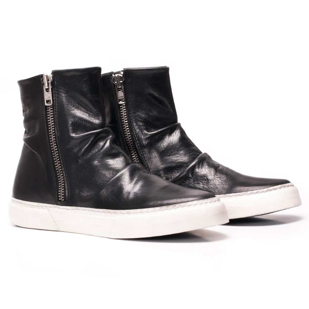 LAB309 Boots, Ciro Boot, Double side Zip boot, Leather, Suede