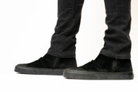 Zorra Stereo Boot, LAB309 boots, suede boots for men, double side zip boots, Orlando Palacios, Worth and Worth, NY, NYC, hat maker