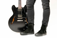 Zorra Stereo Boot, LAB309 boots, suede boots for men, double side zip boots 